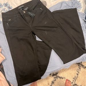 White House black market boot cut/slight flare jeans.